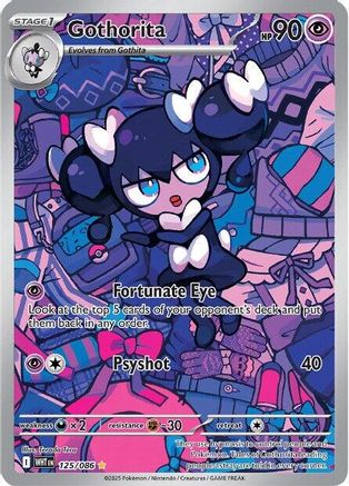 Gothorita - 125/086 125 - [SV White Flare] Holofoil