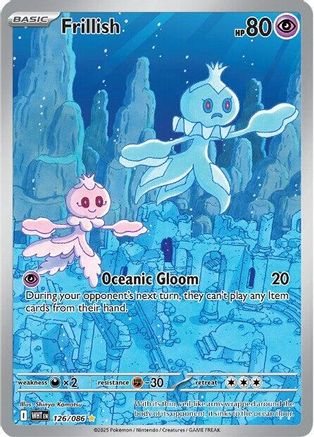 Frillish - 126/086 126 - [SV White Flare] Holofoil