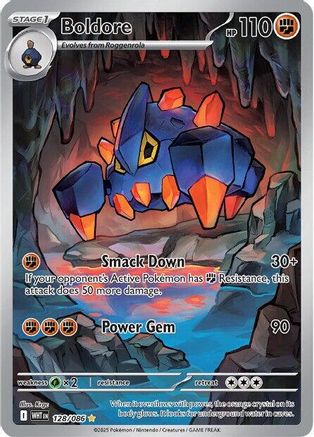 Boldore - 128/086 128 - [SV White Flare] Holofoil