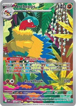 Archeops - 132/086 132 - [SV White Flare] Holofoil