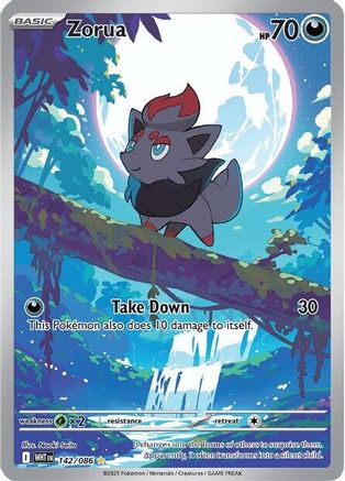 Zorua - 142/086 142 - [SV White Flare] Holofoil