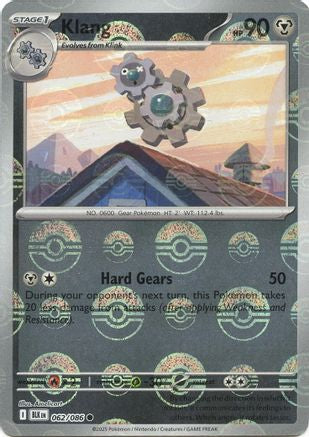 Klang (Poke Ball Pattern) 62 - [SV Black Bolt] Holofoil