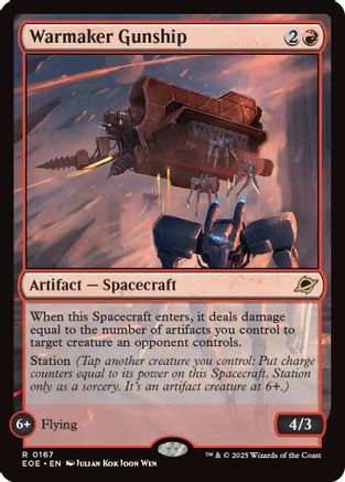 Warmaker Gunship (EOE-167) [Edge of Eternities]