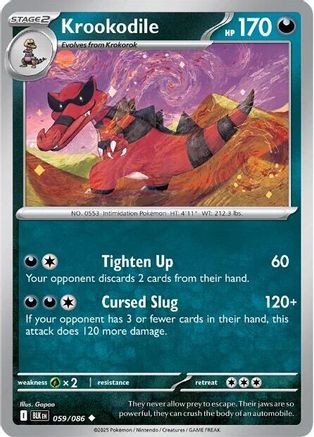 Krookodile 59 - [SV Black Bolt]