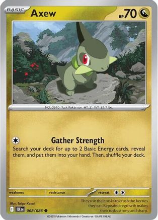 Axew 68 - [SV Black Bolt] Reverse Holofoil