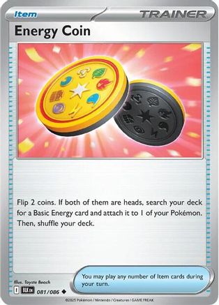 Energy Coin 81 - [SV Black Bolt] Reverse Holofoil