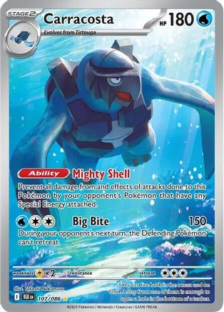 Carracosta - 107/086 107 - [SV Black Bolt] Holofoil