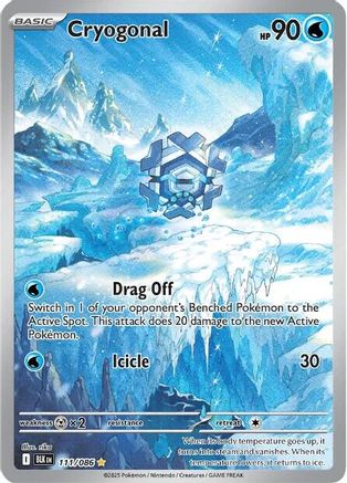 Cryogonal - 111/086 111 - [SV Black Bolt] Holofoil