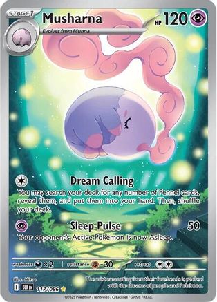 Musharna - 117/086 117 - [SV Black Bolt] Holofoil
