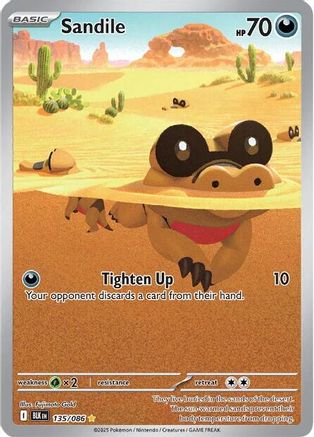 Sandile - 135/086 135 - [SV Black Bolt] Holofoil
