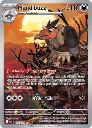 Mandibuzz - 145/086 145 - [SV White Flare] Holofoil