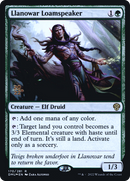 Llanowar Loamspeaker (PRE-170) [Dominaria United Promos] Foil