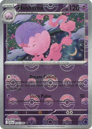Musharna (Poke Ball Pattern) 36 - [SV Black Bolt] Holofoil
