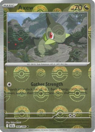 Axew (Poke Ball Pattern) 68 - [SV Black Bolt] Holofoil