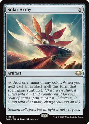 Solar Array (EOC-018) [Commander: Edge of Eternities]
