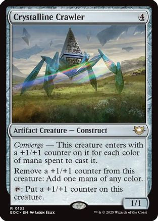Crystalline Crawler (EOC-133) [Commander: Edge of Eternities]