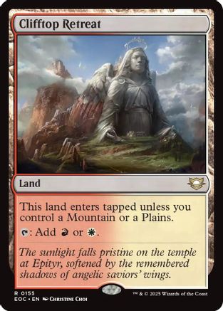 Clifftop Retreat (EOC-155) [Commander: Edge of Eternities]