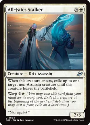 All-Fates Stalker (EOE-003) [Edge of Eternities] Foil