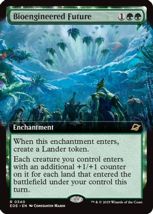 Bioengineered Future (Extended Art) (EOE-340) [Edge of Eternities]
