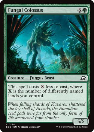 Fungal Colossus (EOE-184) [Edge of Eternities]