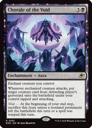 Chorale of the Void (EOE-091) [Edge of Eternities] Foil