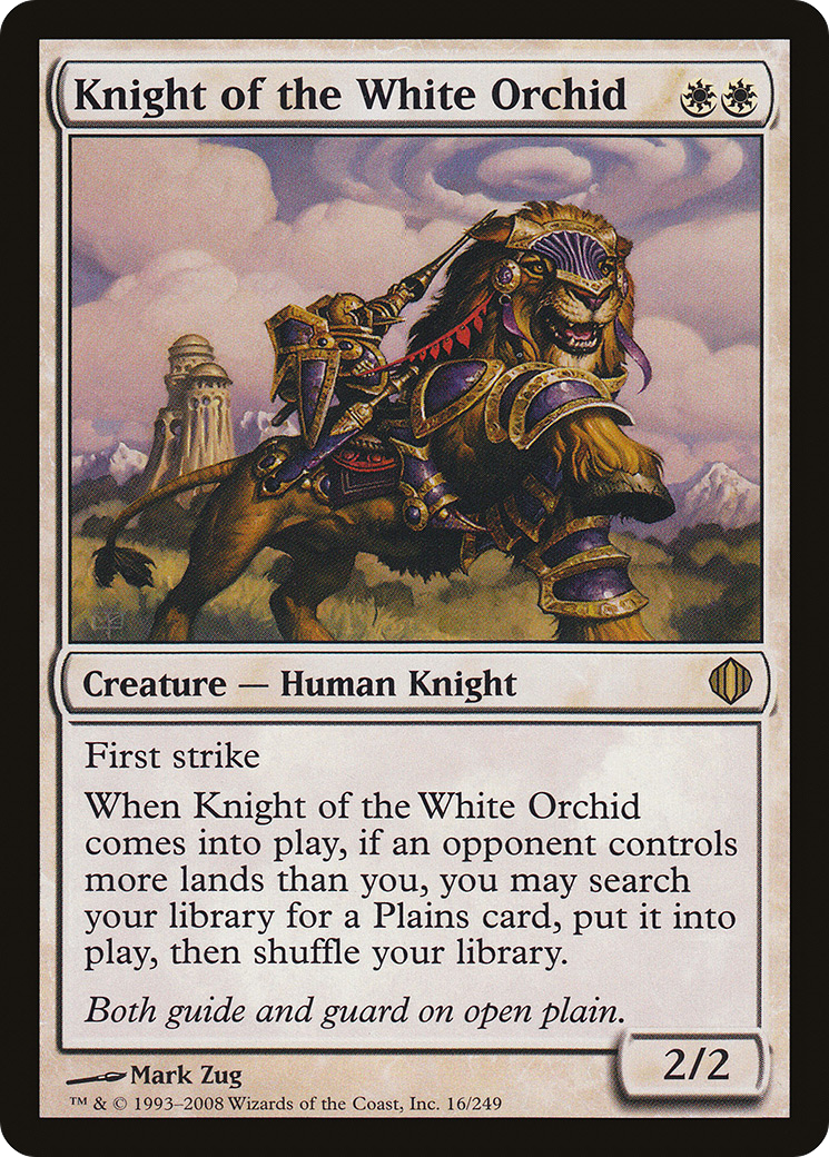 Knight of the White Orchid (ALA-016) [Shards of Alara]