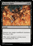 Reckless Spite (WOC-117) [Wilds of Eldraine Commander]