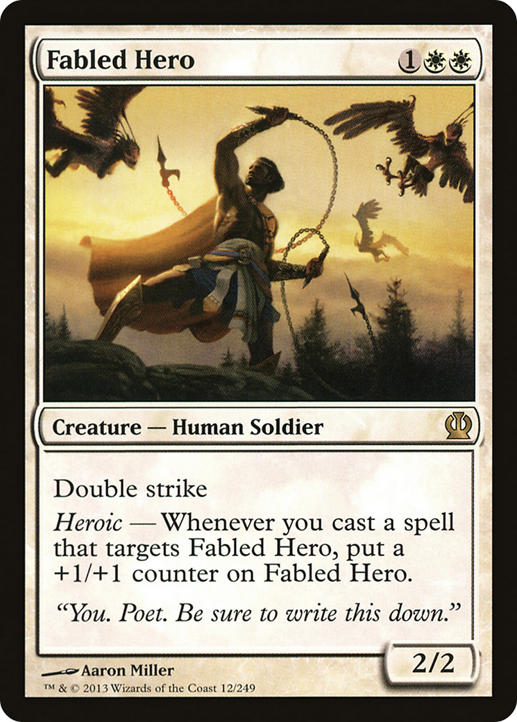 Fabled Hero (THS-012) [Theros]