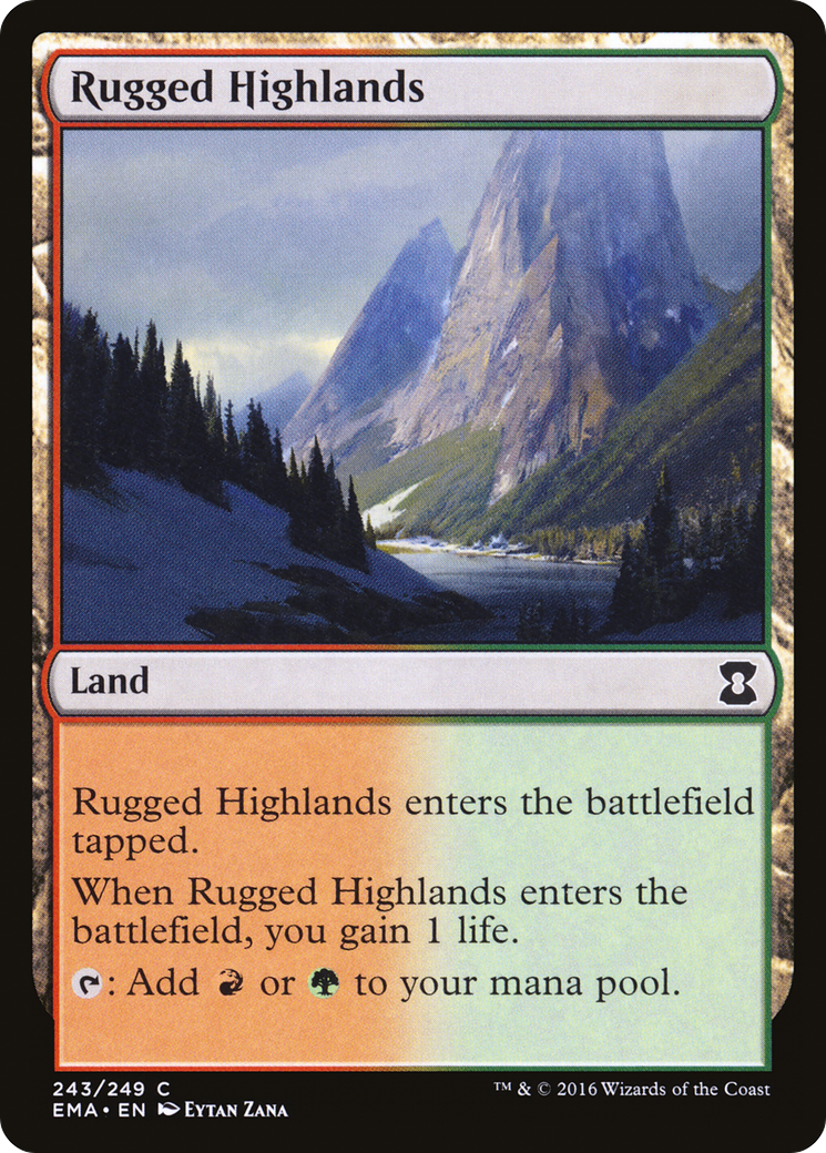 Rugged Highlands (EMA-243) [Eternal Masters]