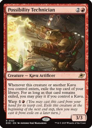 Possibility Technician (EOE-153) [Edge of Eternities] Foil