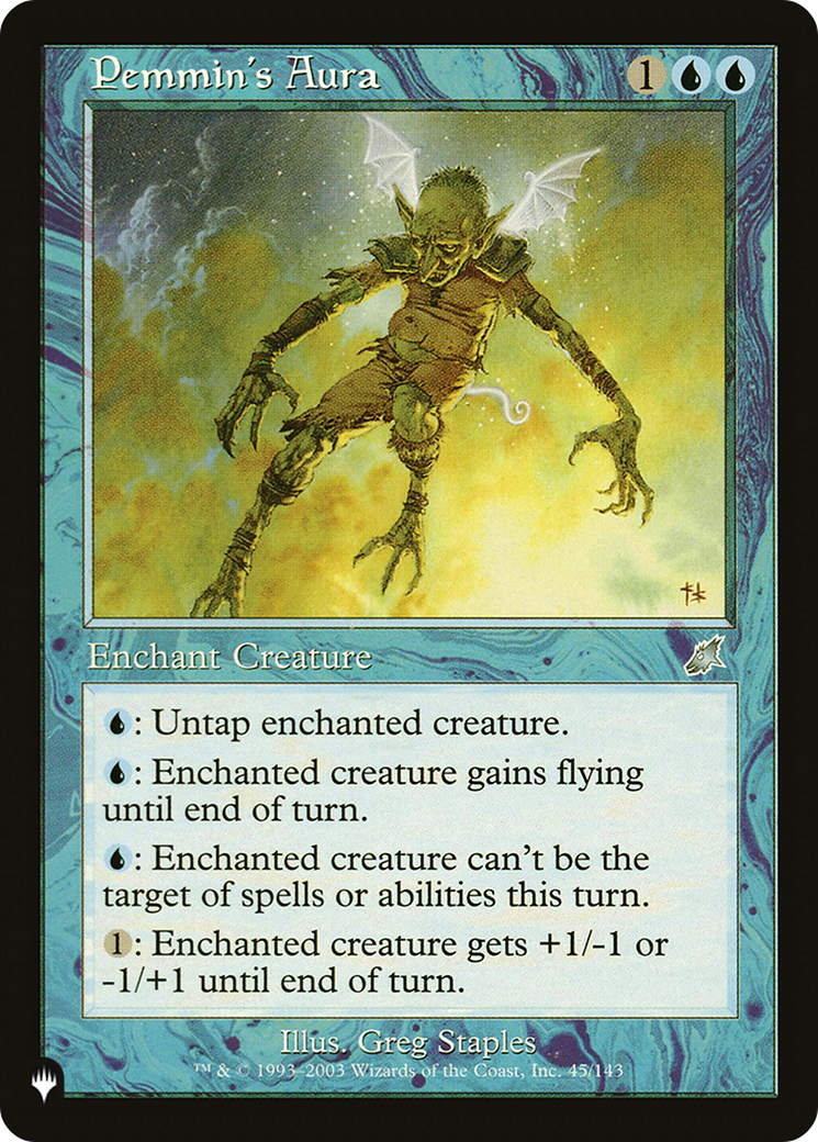 Pemmin's Aura (LIST-SCG-45) [The List] Foil