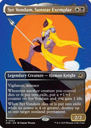 Syr Vondam, Sunstar Exemplar (Borderless) (EOE-302) [Edge of Eternities]