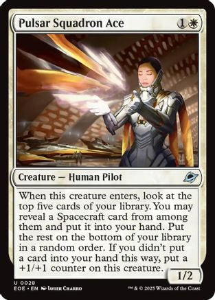 Pulsar Squadron Ace (EOE-028) [Edge of Eternities]
