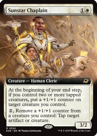 Sunstar Chaplain (Extended Art) (EOE-324) [Edge of Eternities]