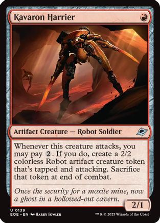 Kavaron Harrier (EOE-139) [Edge of Eternities] Foil