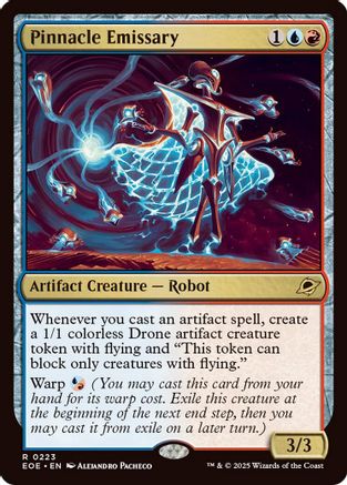 Pinnacle Emissary (EOE-223) [Edge of Eternities] Foil