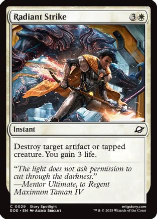 Radiant Strike (EOE-029) [Edge of Eternities]