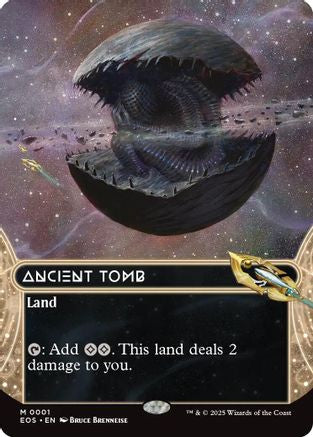 Ancient Tomb (0001) (Borderless) (EOS-001) [Edge of Eternities: Stellar Sights]