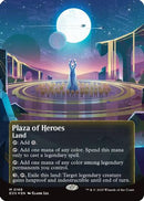Plaza of Heroes (0168) (Borderless) (Galaxy Foil) (EOS-168) [Edge of Eternities: Stellar Sights] Foil