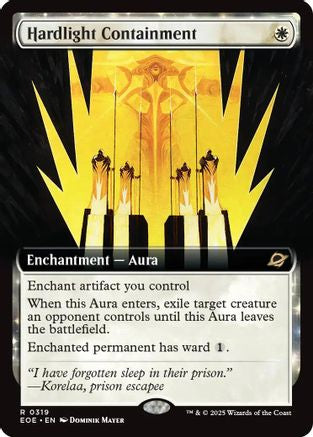 Hardlight Containment (Extended Art) (EOE-319) [Edge of Eternities]