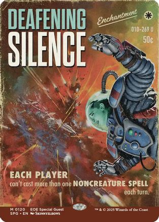 Deafening Silence (Showcase) (SPG-120) [Special Guests] Foil