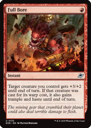 Full Bore (EOE-135) [Edge of Eternities] Foil