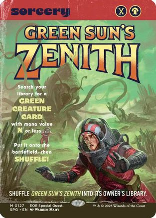 Green Sun's Zenith (Showcase) (SPG-127) [Special Guests]