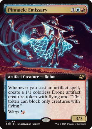 Pinnacle Emissary (Extended Art) (EOE-349) [Edge of Eternities]