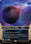 Cathedral of War (0096) (Borderless) (Galaxy Foil) (EOS-096) [Edge of Eternities: Stellar Sights] Foil