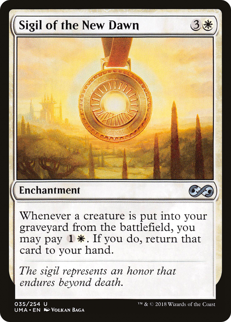 Sigil of the New Dawn (UMA-035) [Ultimate Masters] Foil