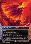 Lavaclaw Reaches (0112) (Borderless) (Galaxy Foil) (EOS-112) [Edge of Eternities: Stellar Sights] Foil