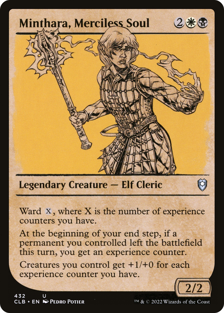 Minthara, Merciless Soul (CLB-432) [Commander Legends: Battle for Baldur's Gate]: (Showcase)