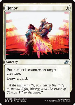 Honor (EOE-021) [Edge of Eternities] Foil