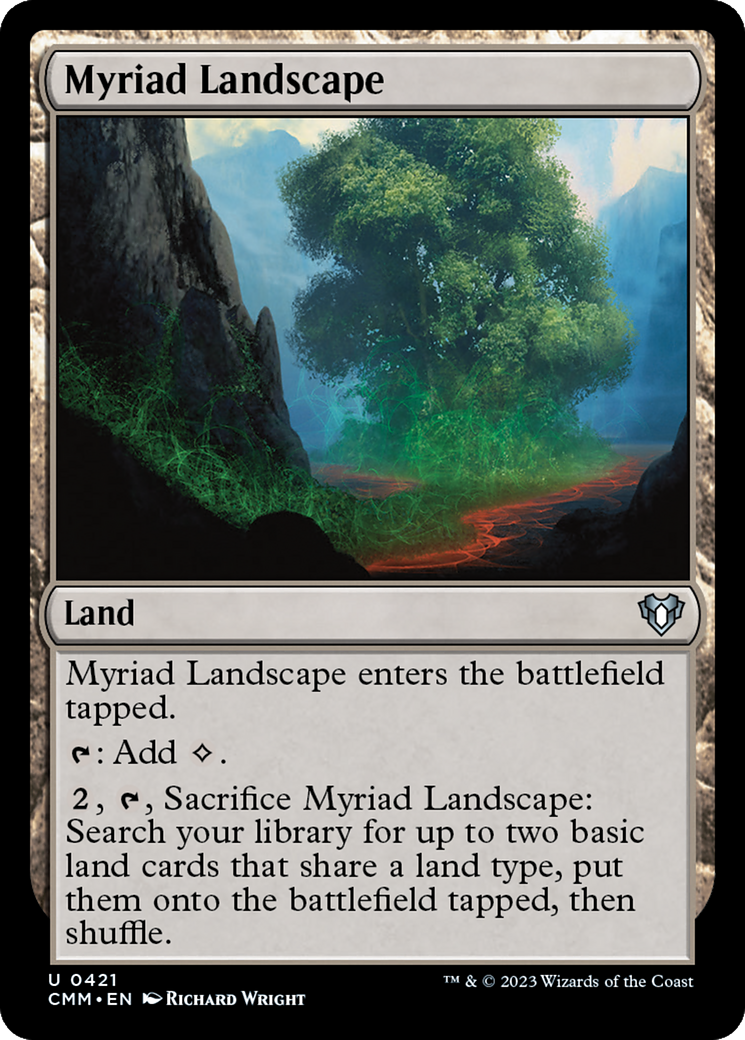 Myriad Landscape (CMM-421) [Commander Masters]